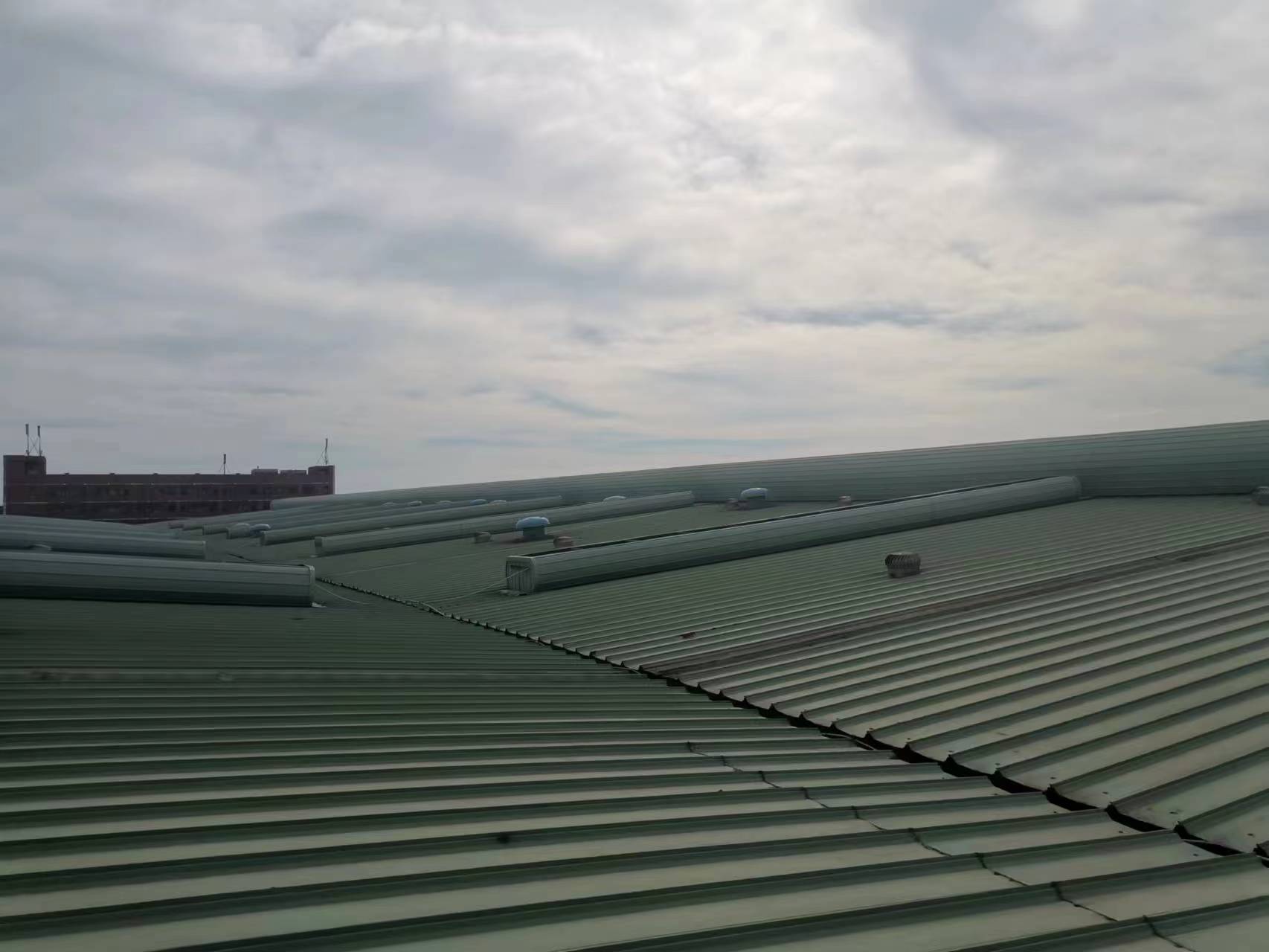 海口建华建材光伏项目进场施工