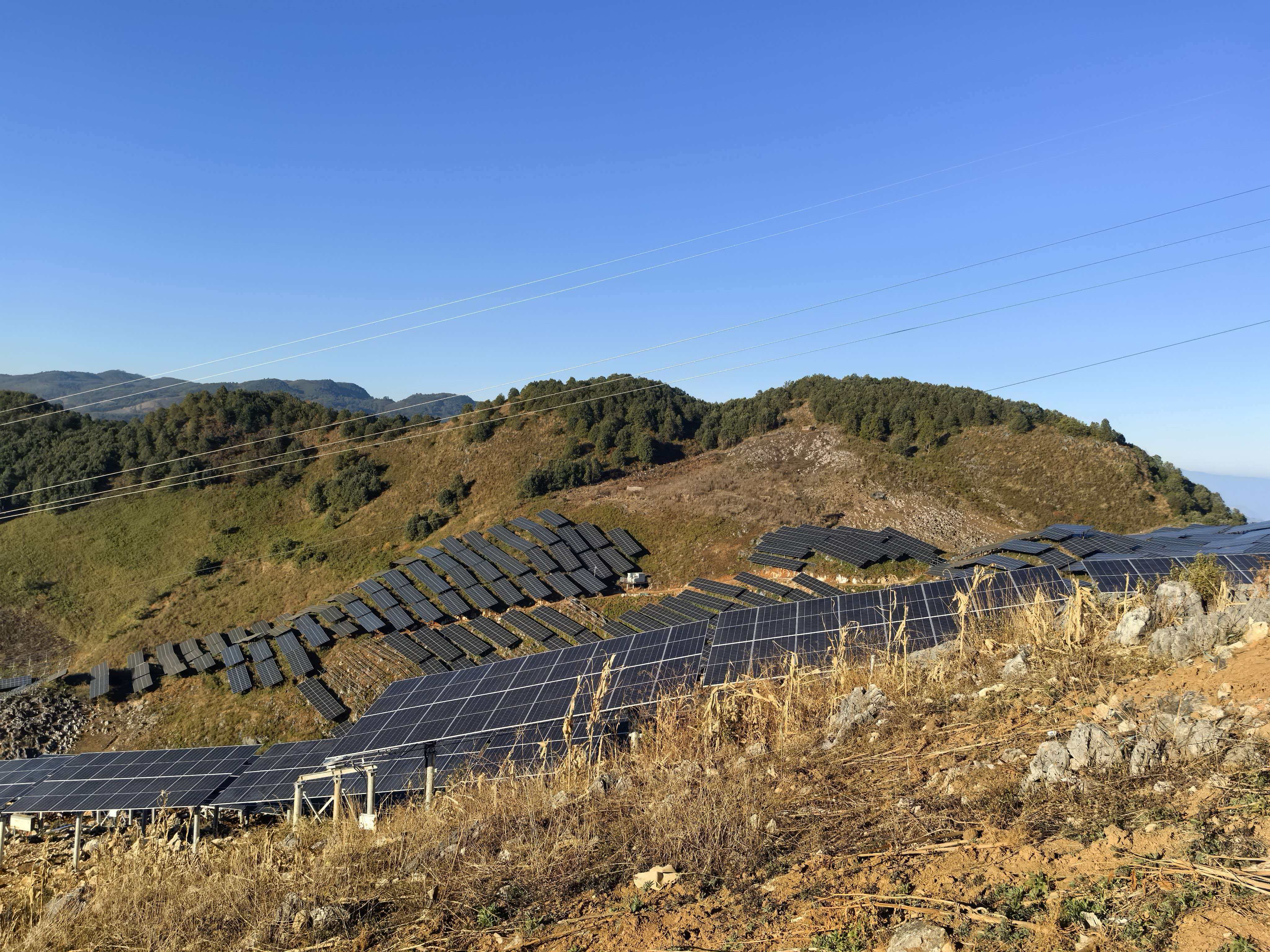 永德县三岔沟130MW光伏项目