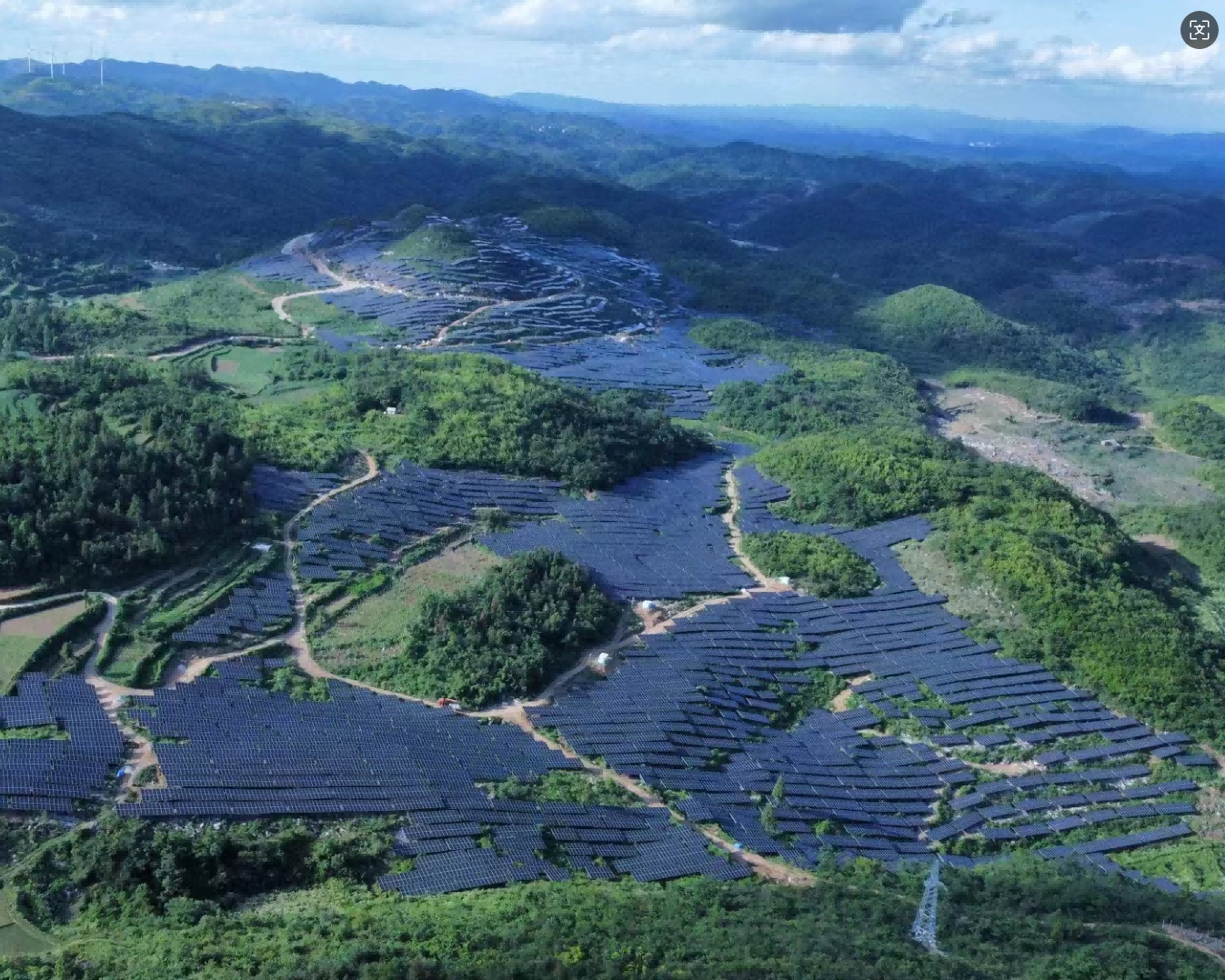 贵州铜仁松桃县世昌一期光伏项目